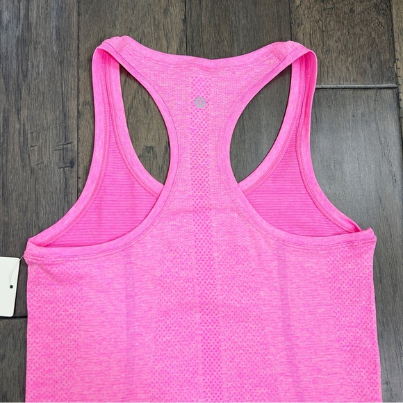 Lululemon Swiftly Tech Racerback 2.0 Dark Prism Pink / White - Picture 8 of 14